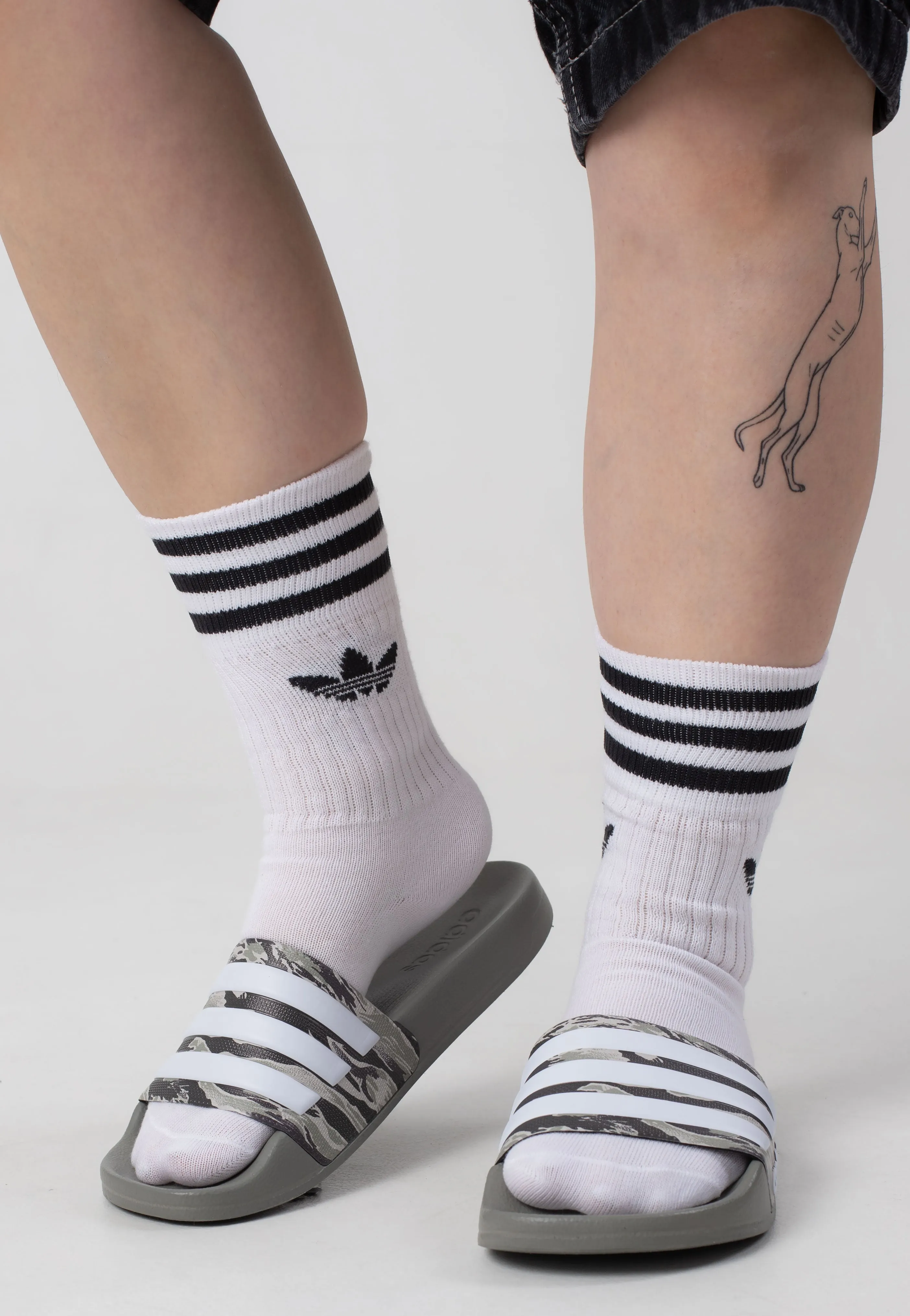 Adidas - Adilette Shower Silpeb/Silpeb/Ftwwht - Slides