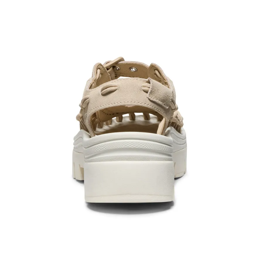 All Gender UNEEK PLT Mary Jane Sneaker  |  Safari/Star White KEEN