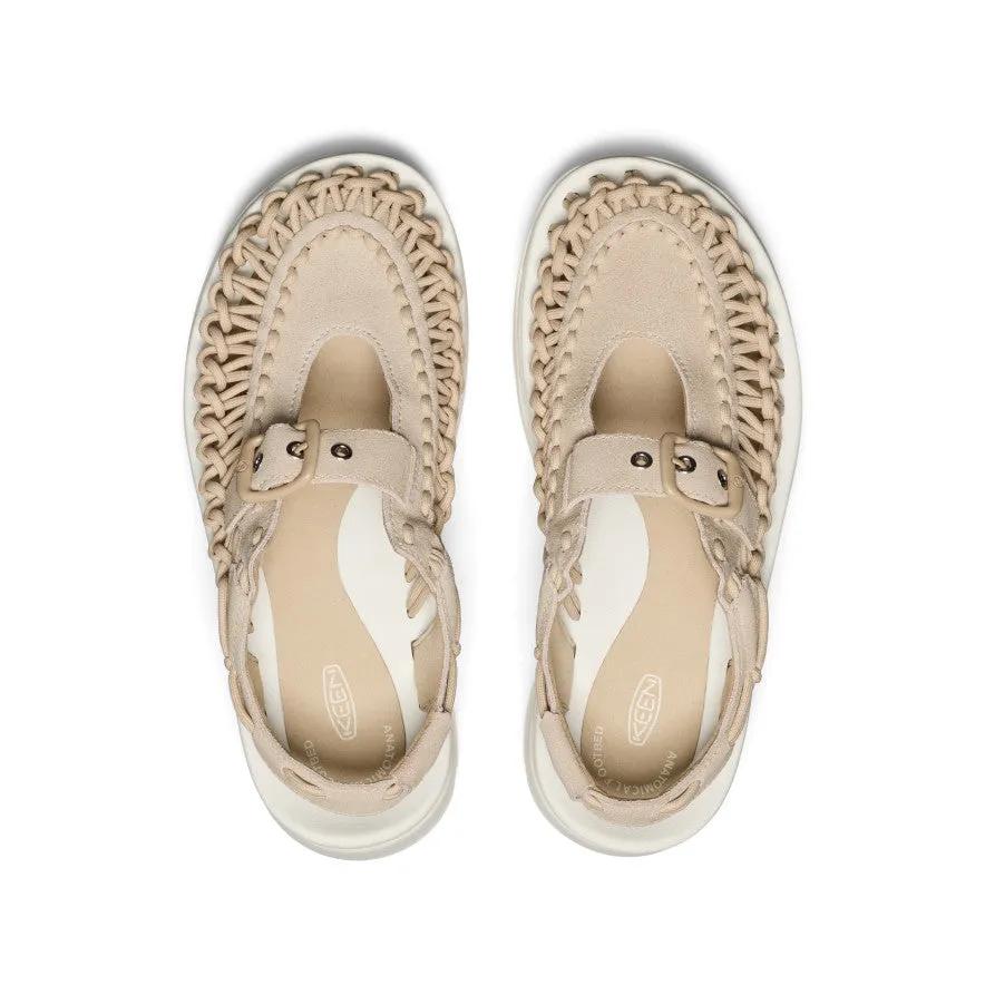 All Gender UNEEK PLT Mary Jane Sneaker  |  Safari/Star White KEEN