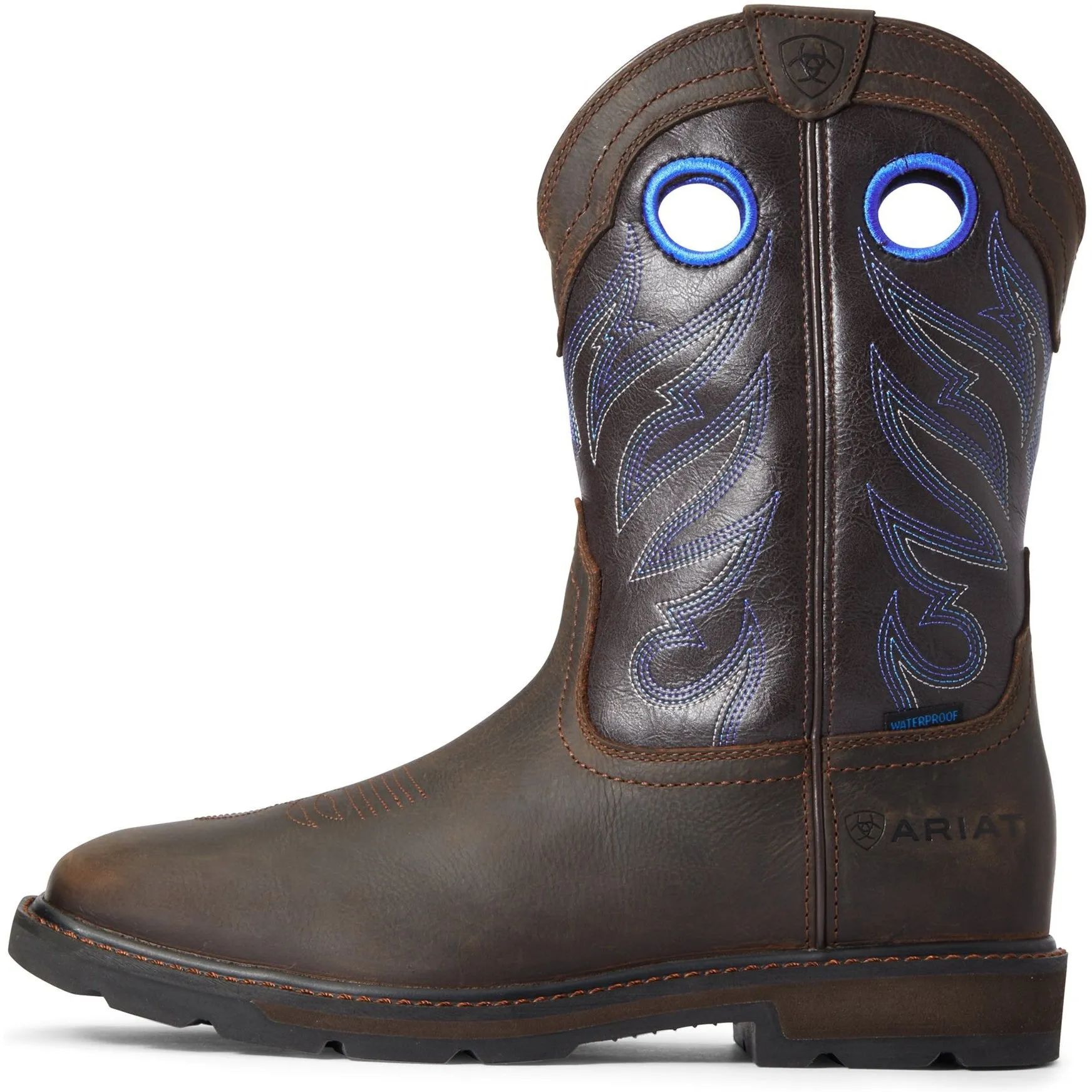 Ariat Men's Groundwork 11" Soft Toe Waterproof Western Work Boot - 10034724