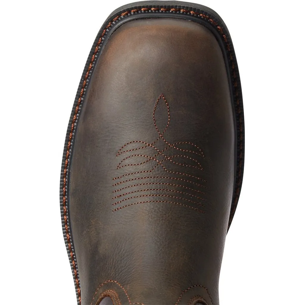 Ariat Men's Groundwork 11" Soft Toe Waterproof Western Work Boot - 10034724