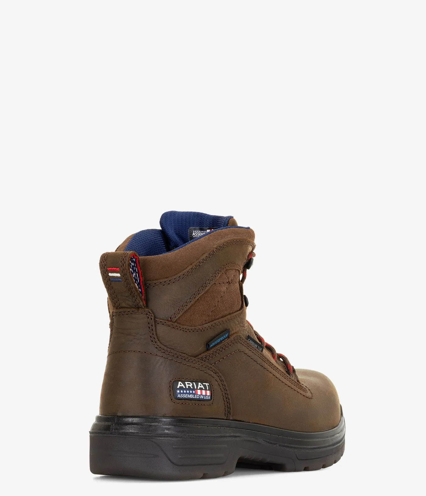 Ariat Turbo 6" USA Assembled Waterproof Carbon Toe Work Boot - Men