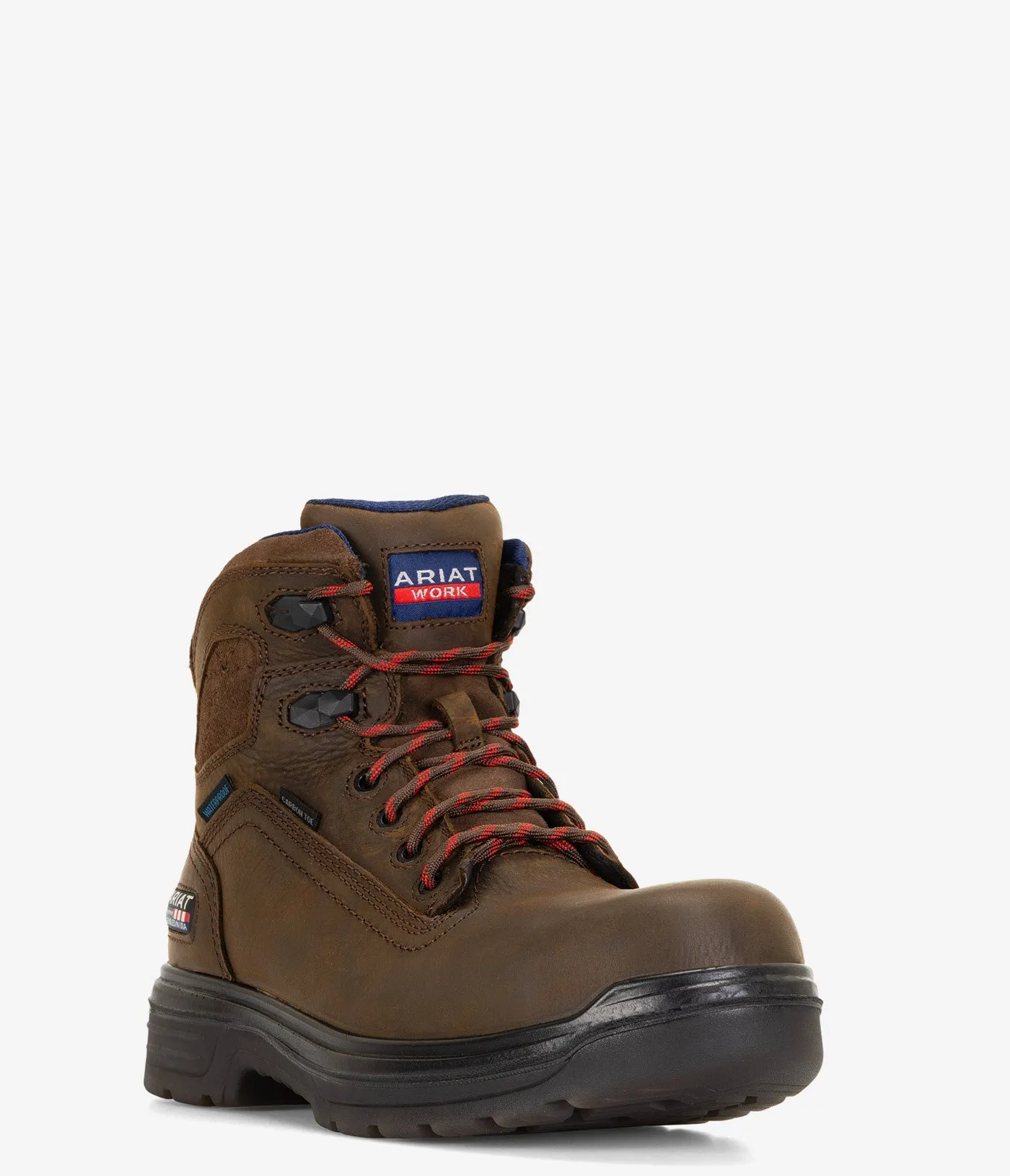 Ariat Turbo 6" USA Assembled Waterproof Carbon Toe Work Boot - Men
