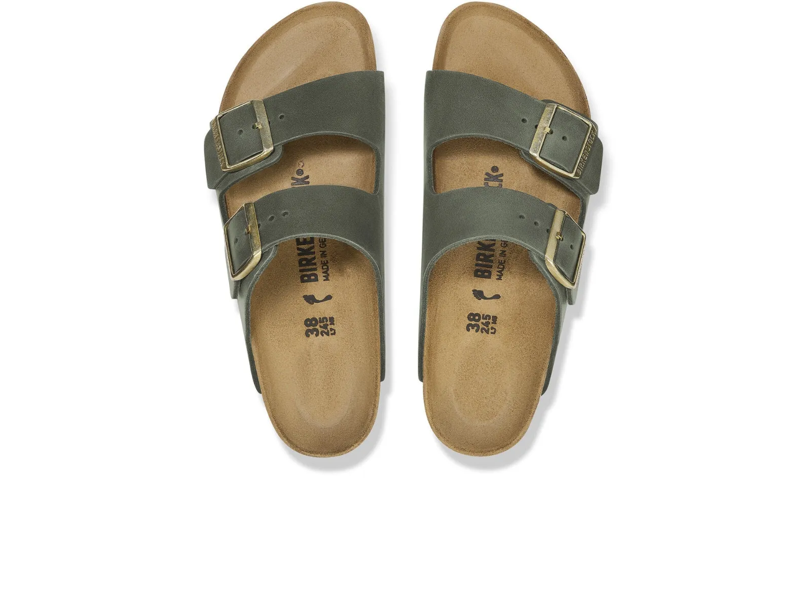 Birkenstock Arizona 1028030 Narrow - Dark Bottle Green