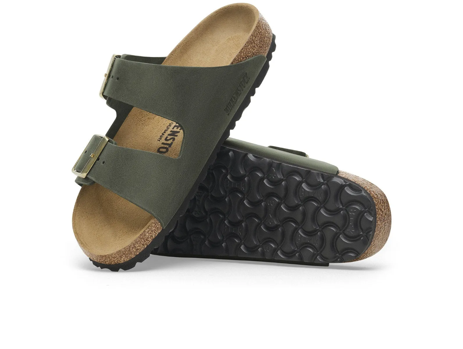 Birkenstock Arizona 1028030 Narrow - Dark Bottle Green