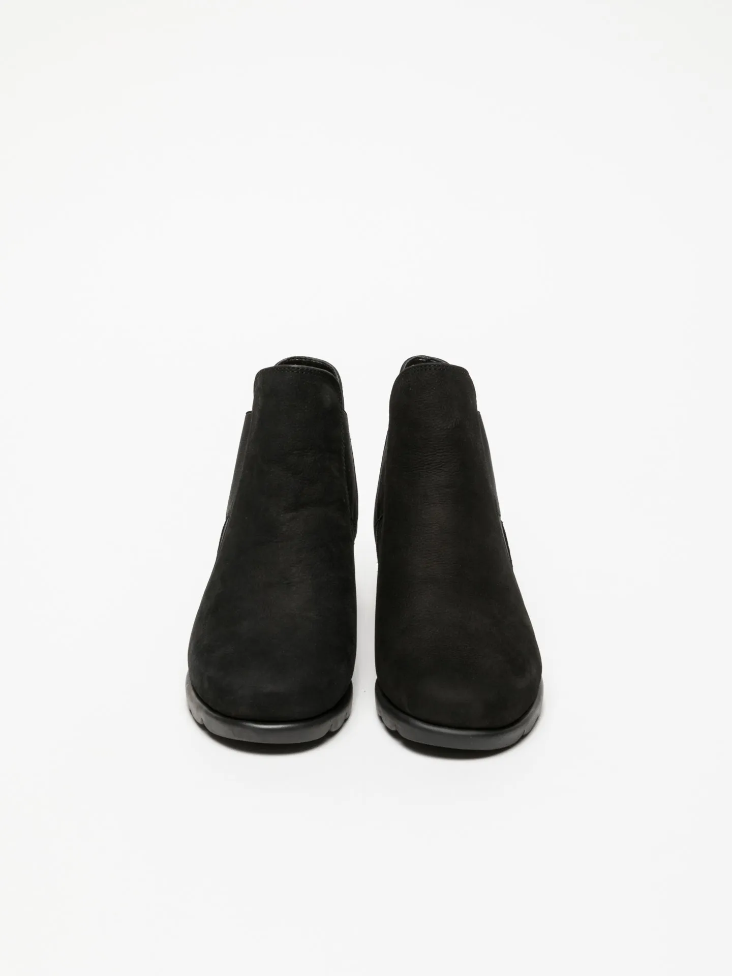 Black Elasticated Ankle Boots
