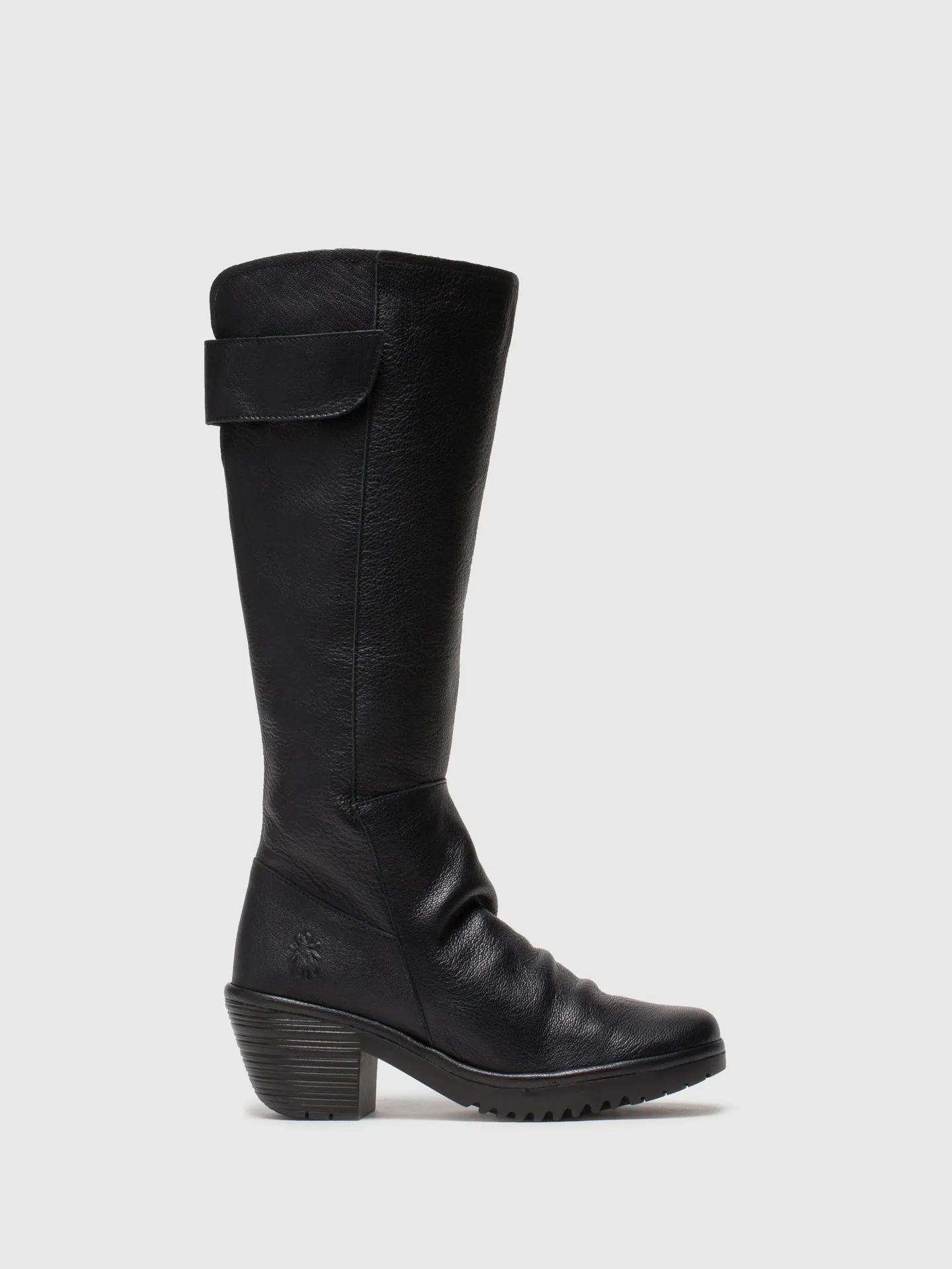 Black Zip Up Boots