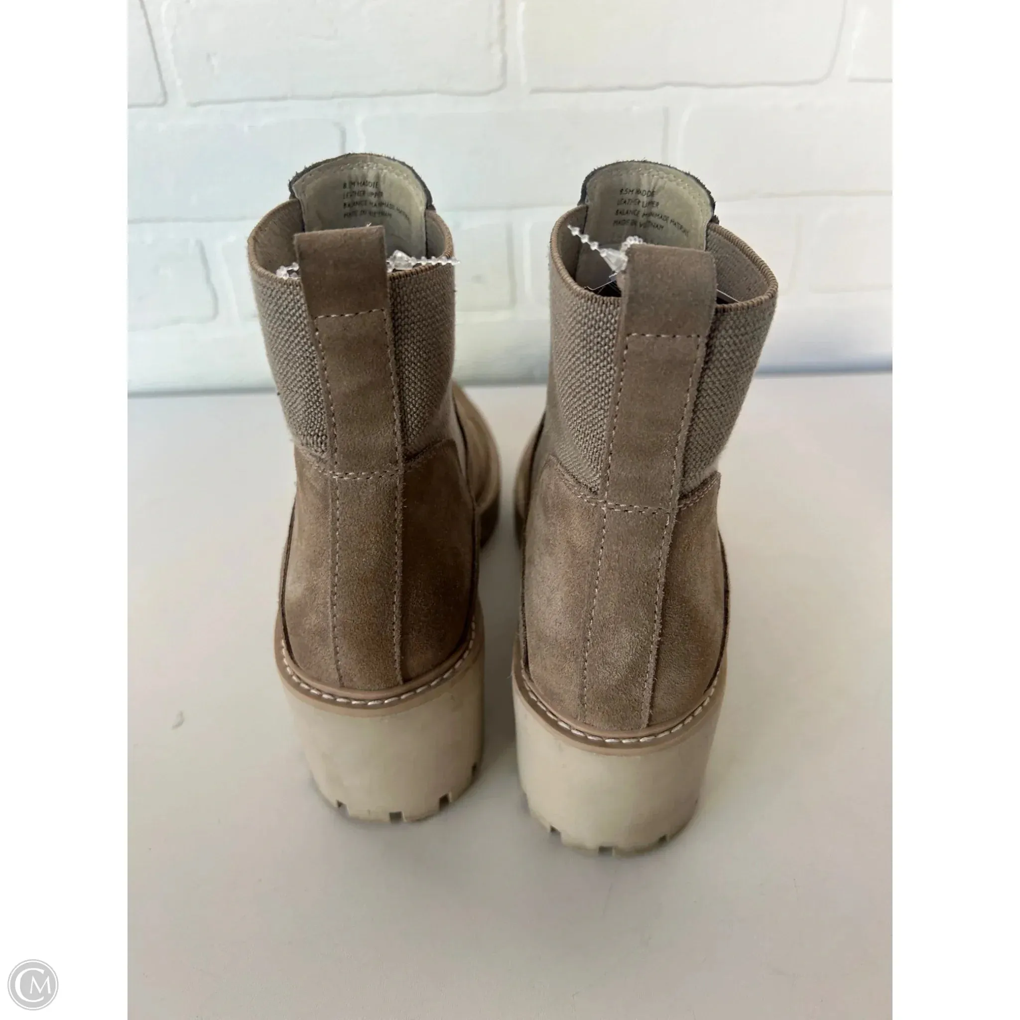 Boots Ankle Heels By Dolce Vita In Brown, Size: 8.5