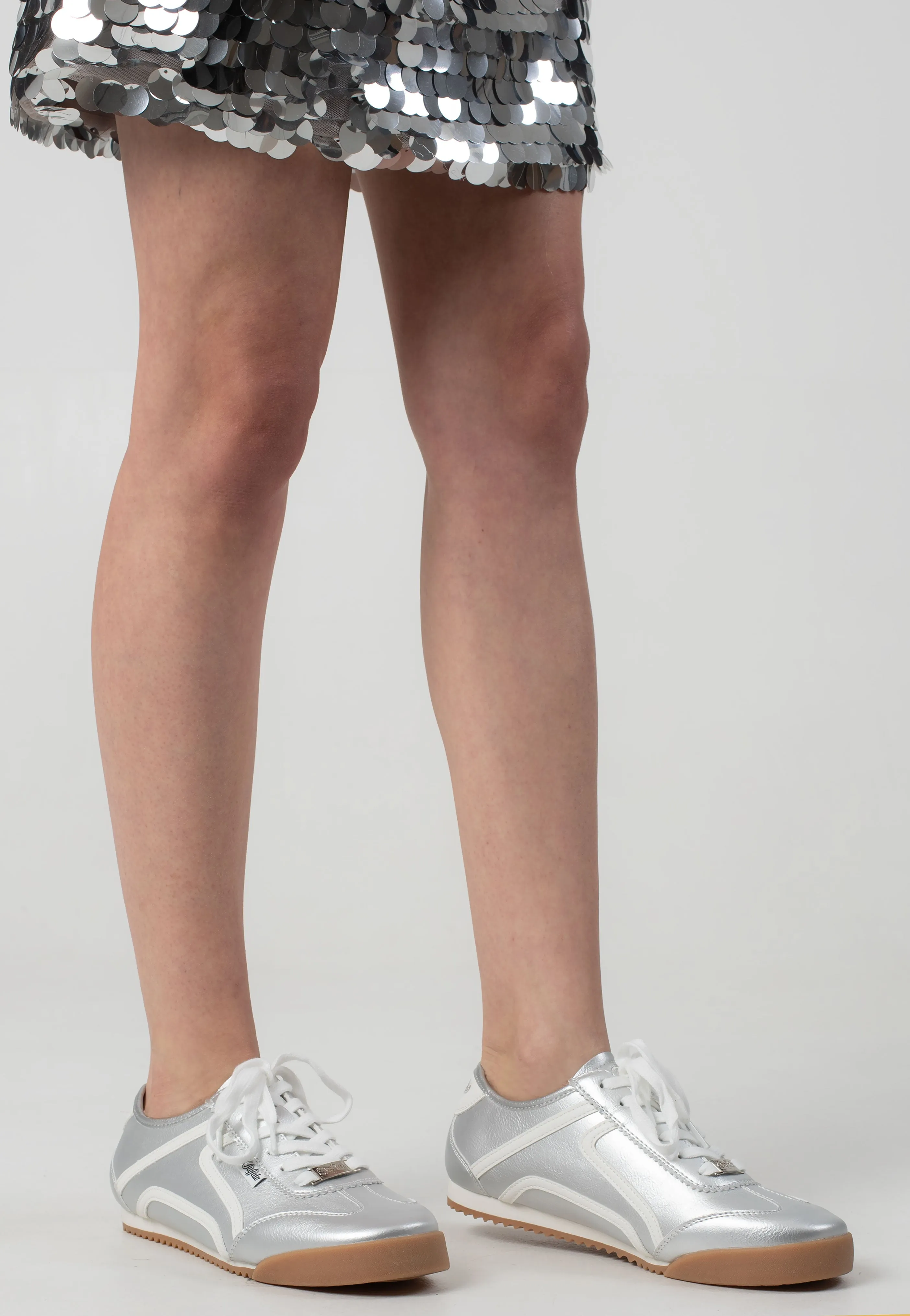 Buffalo - Java Silver/White - Girl Shoes