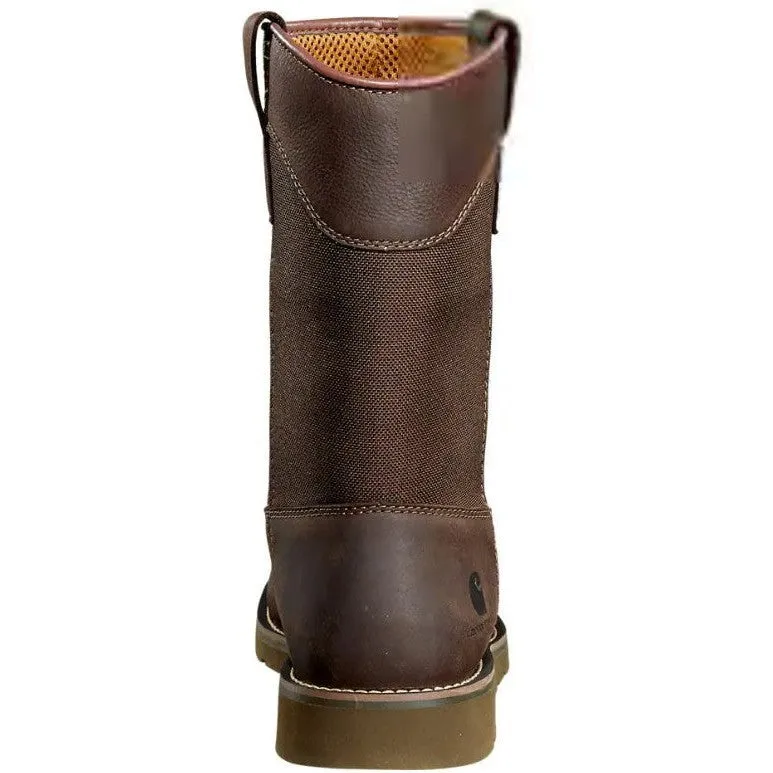 Carhartt Men's 10" Steel Toe Waterproof Wedge Wellington Work Boot -Brown- FW1230-M