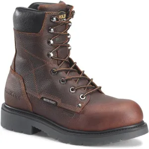 Carolina Dice 8" Composite Toe Waterproof Work Boot - Slip Resistant - Brown CA6512