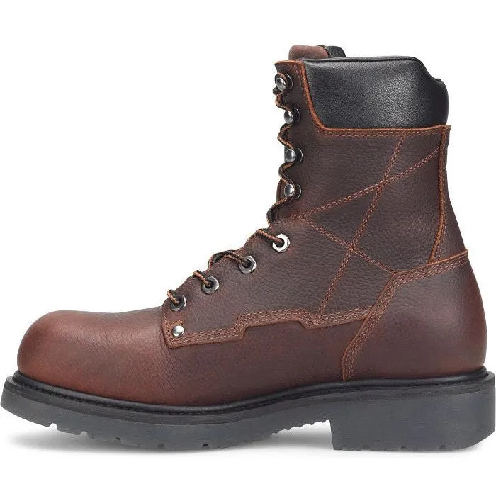 Carolina Dice 8" Composite Toe Waterproof Work Boot - Slip Resistant - Brown CA6512