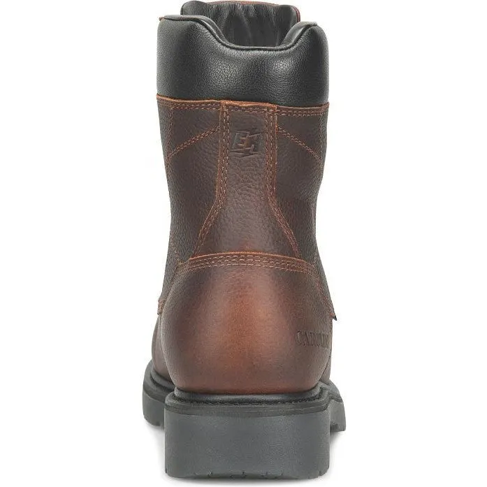 Carolina Dice 8" Composite Toe Waterproof Work Boot - Slip Resistant - Brown CA6512