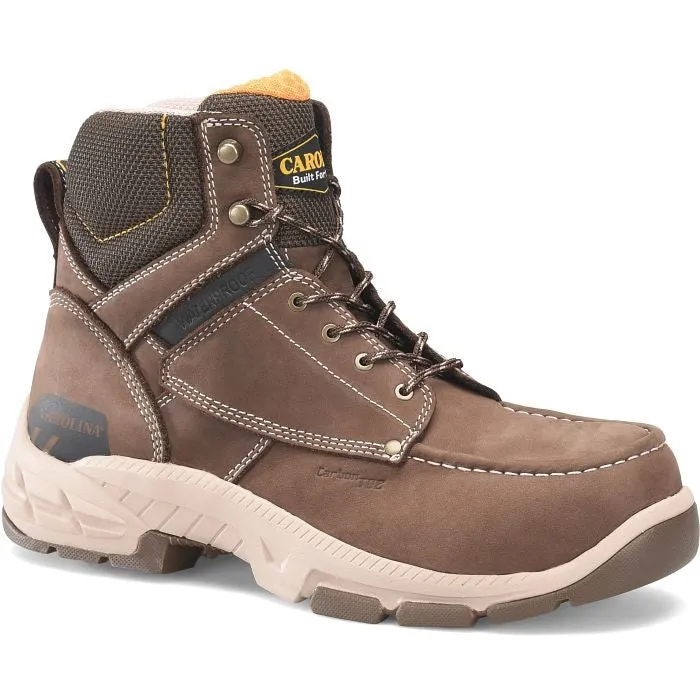 Carolina Men's Duke 6" Composite Waterproof Slip Resistant Work Boot -Brown- CA5544