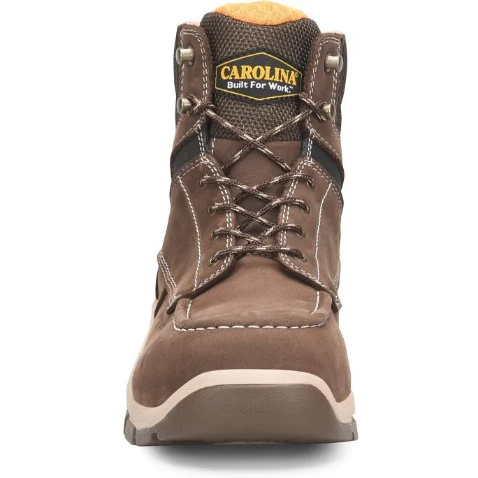 Carolina Men's Duke 6" Composite Waterproof Slip Resistant Work Boot -Brown- CA5544