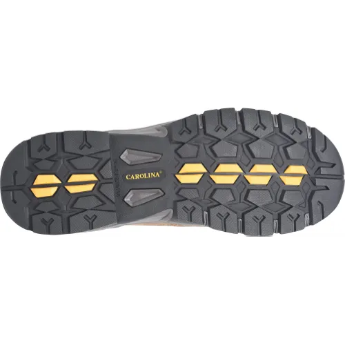 Carolina Men's Ironhide Composite Toe Waterproof Slip Resistant Hiker Work Boot -Tan- CA5553