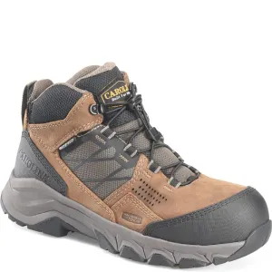Carolina Men's Ironhide Composite Toe Waterproof Slip Resistant Hiker Work Boot -Tan- CA5553