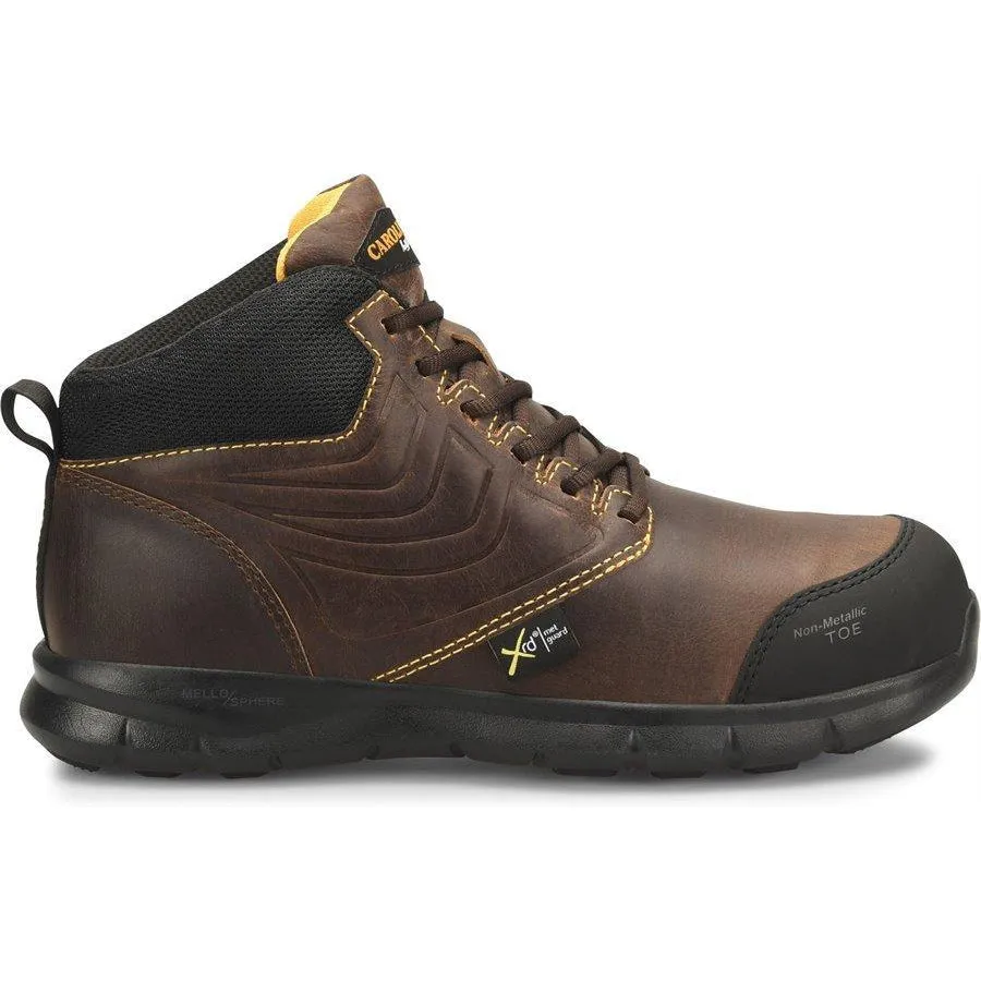 Carolina Men's Lytning 1.9 Composite Toe Waterproof MG Lightweight Work Shoe - Brown- CA1907