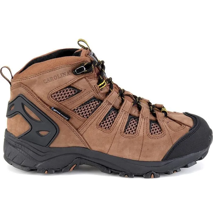 Carolina Men's Quad 5" Carbon Composite Toe Waterproof Hiker Work Boot -Brown- CA4525