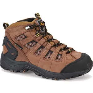 Carolina Men's Quad 5" Carbon Composite Toe Waterproof Hiker Work Boot -Brown- CA4525