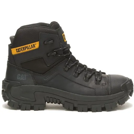 CAT Men's Invader Composite Toe Waterproof Hiker Work Boot -Black- P91542