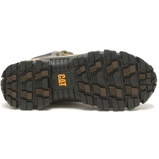 CAT Men's Invader Composite Toe Waterproof Hiker Work Boot -Coffee- P91541