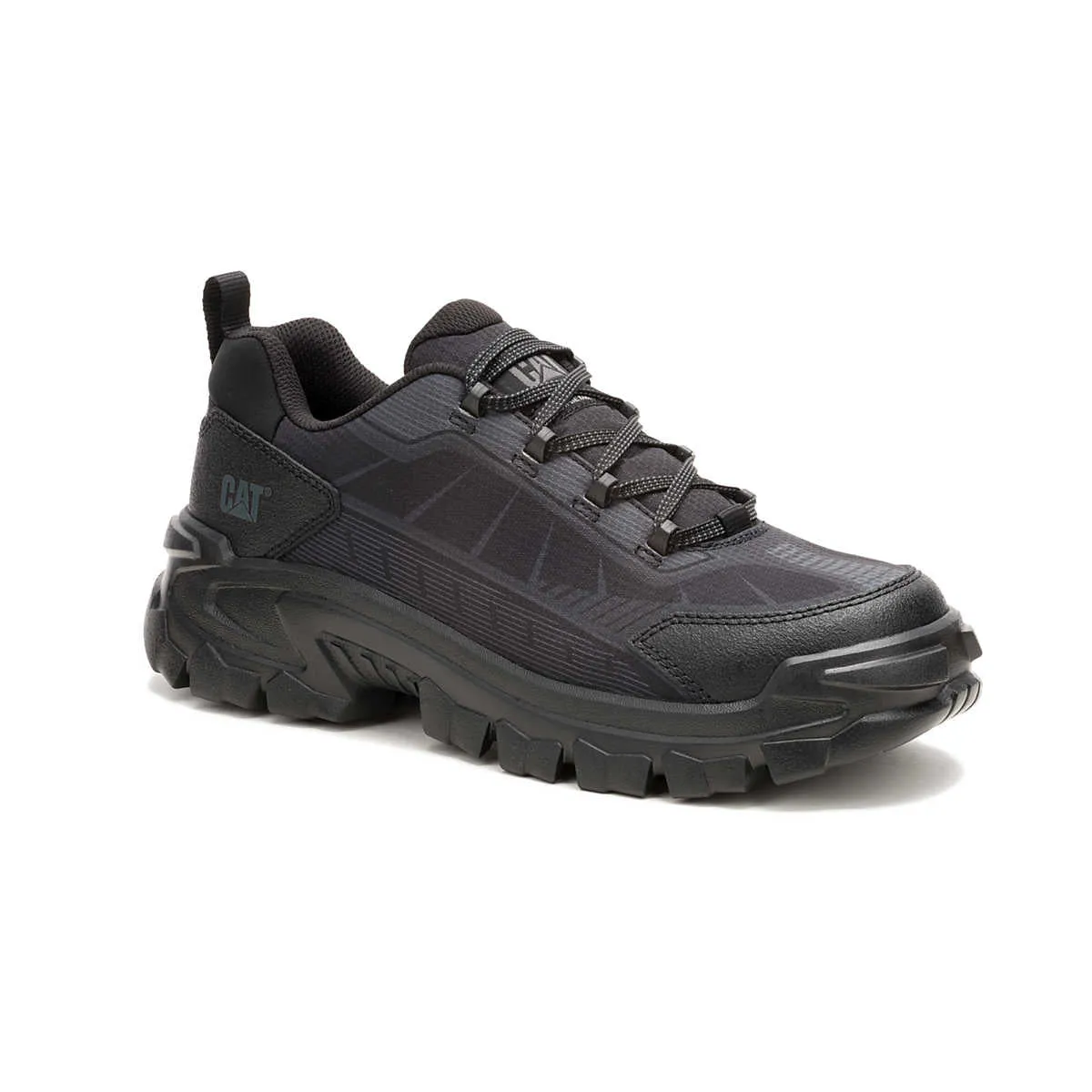 Cat Men's Invader Sport Lo Composite Toe Mesh Work Shoe - Black - P91766