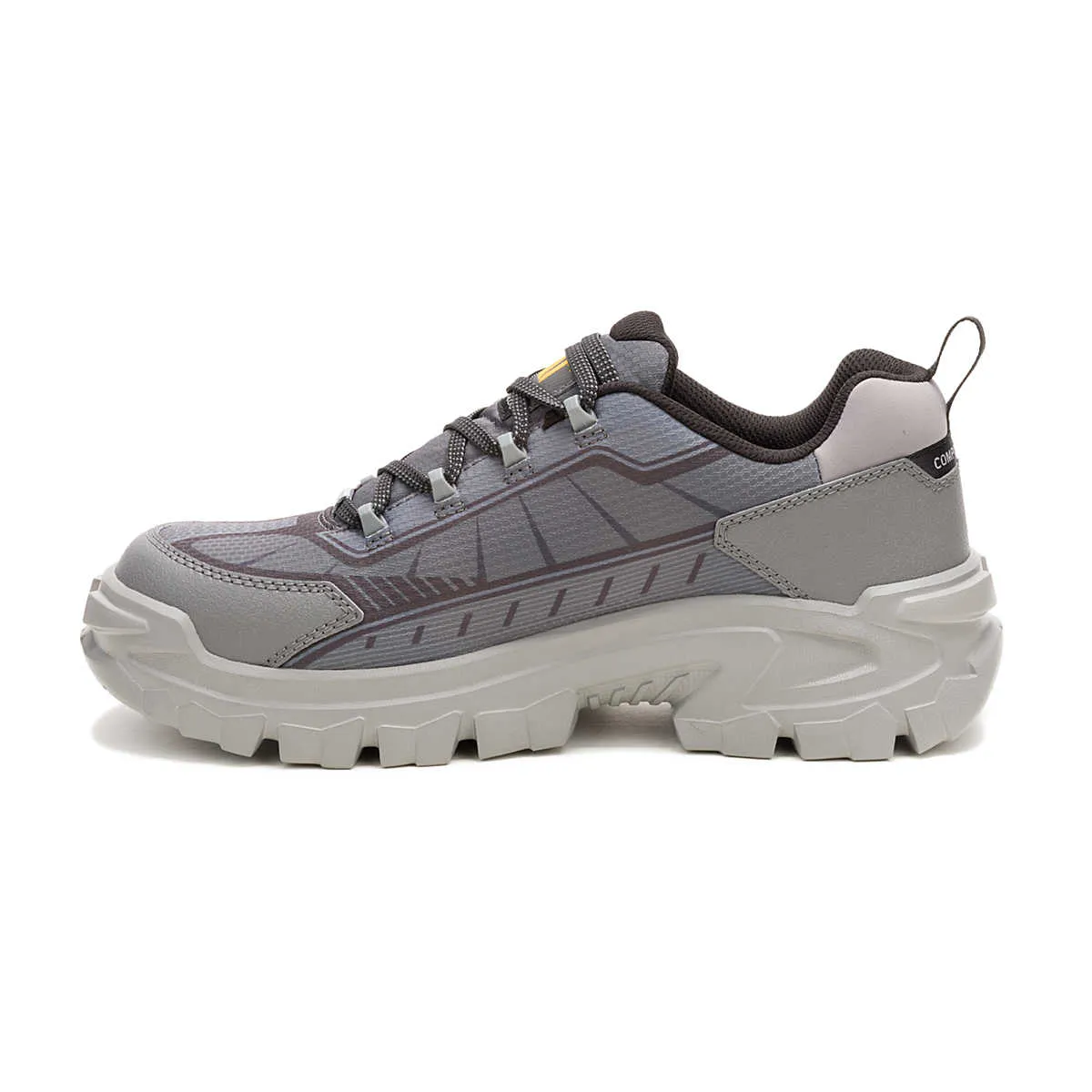 Cat Men's Invader Sport Lo Composite Toe Mesh Work Shoe - Gargoyle - P91767