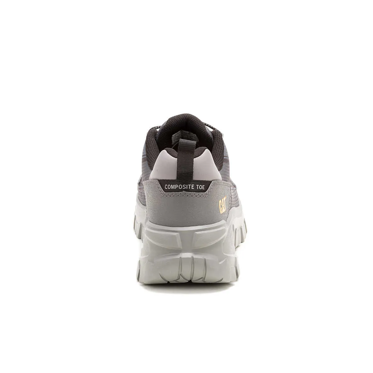 Cat Men's Invader Sport Lo Composite Toe Mesh Work Shoe - Gargoyle - P91767