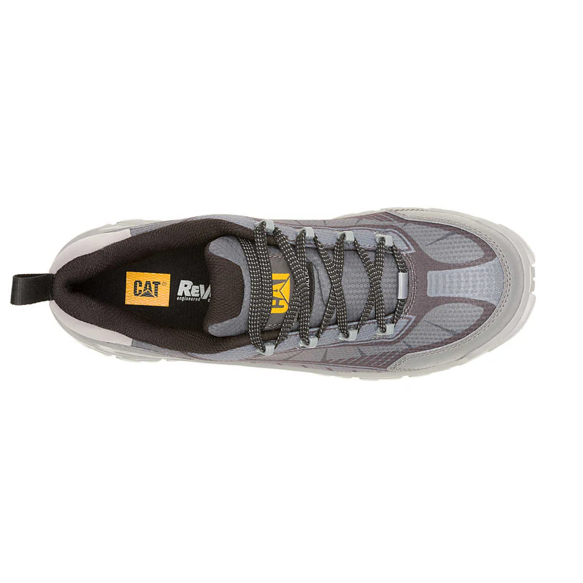 Cat Men's Invader Sport Lo Composite Toe Mesh Work Shoe - Gargoyle - P91767