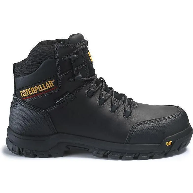 CAT Men's Resorption Waterproof Composite Toe Work Boot - Black - P90976