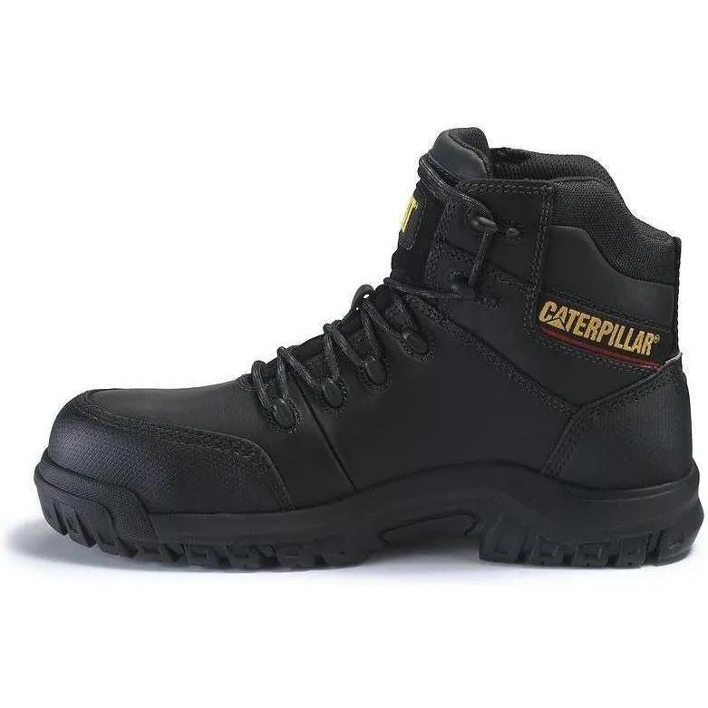 CAT Men's Resorption Waterproof Composite Toe Work Boot - Black - P90976