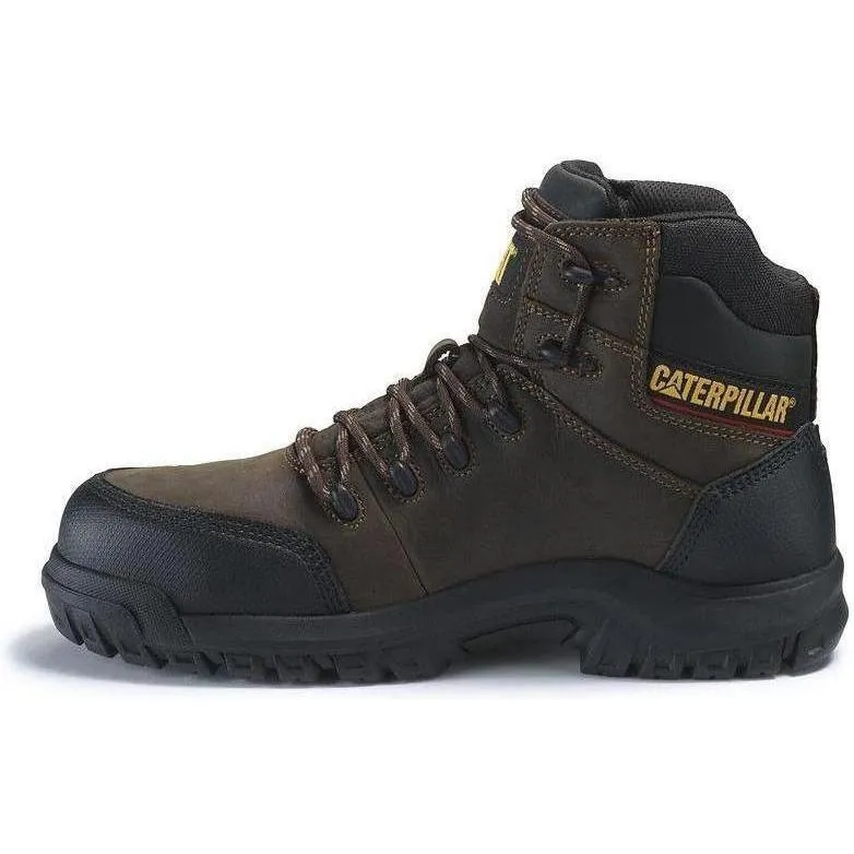 CAT Men's Resorption Waterproof Composite Toe Work Boot - Black - P90977