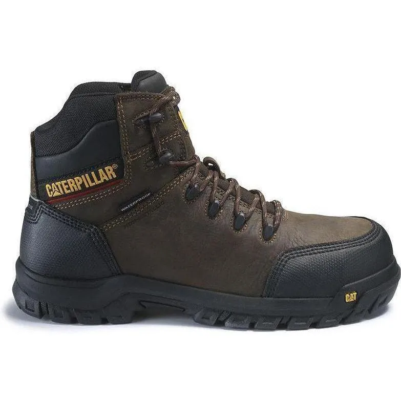 CAT Men's Resorption Waterproof Composite Toe Work Boot - Black - P90977