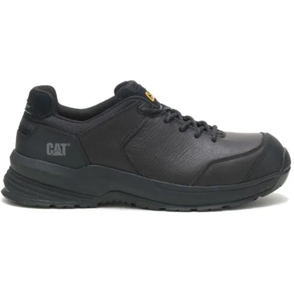 Cat Men's Streamline 2.0  Leather Composite Toe Work Shoe - Black - P91351