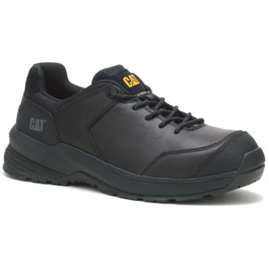 Cat Men's Streamline 2.0  Leather Composite Toe Work Shoe - Black - P91351
