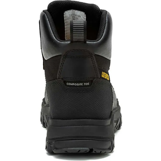 Cat Men's Threshold Rebound Composite Toe Waterproof Work Shoe -Black- P91696