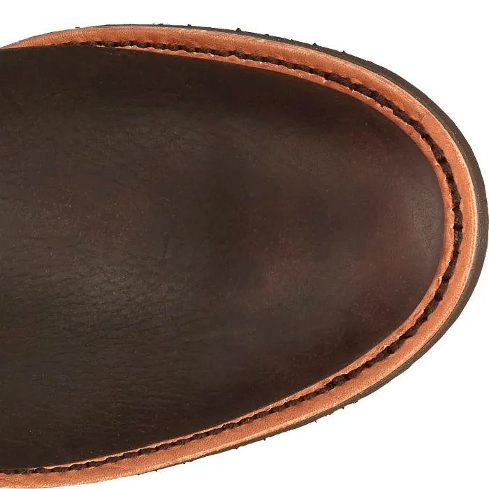 Chippewa Men's Brome 17" Soft Toe Waterproof Pull-On Snake Hunt Boot Brown- 25110