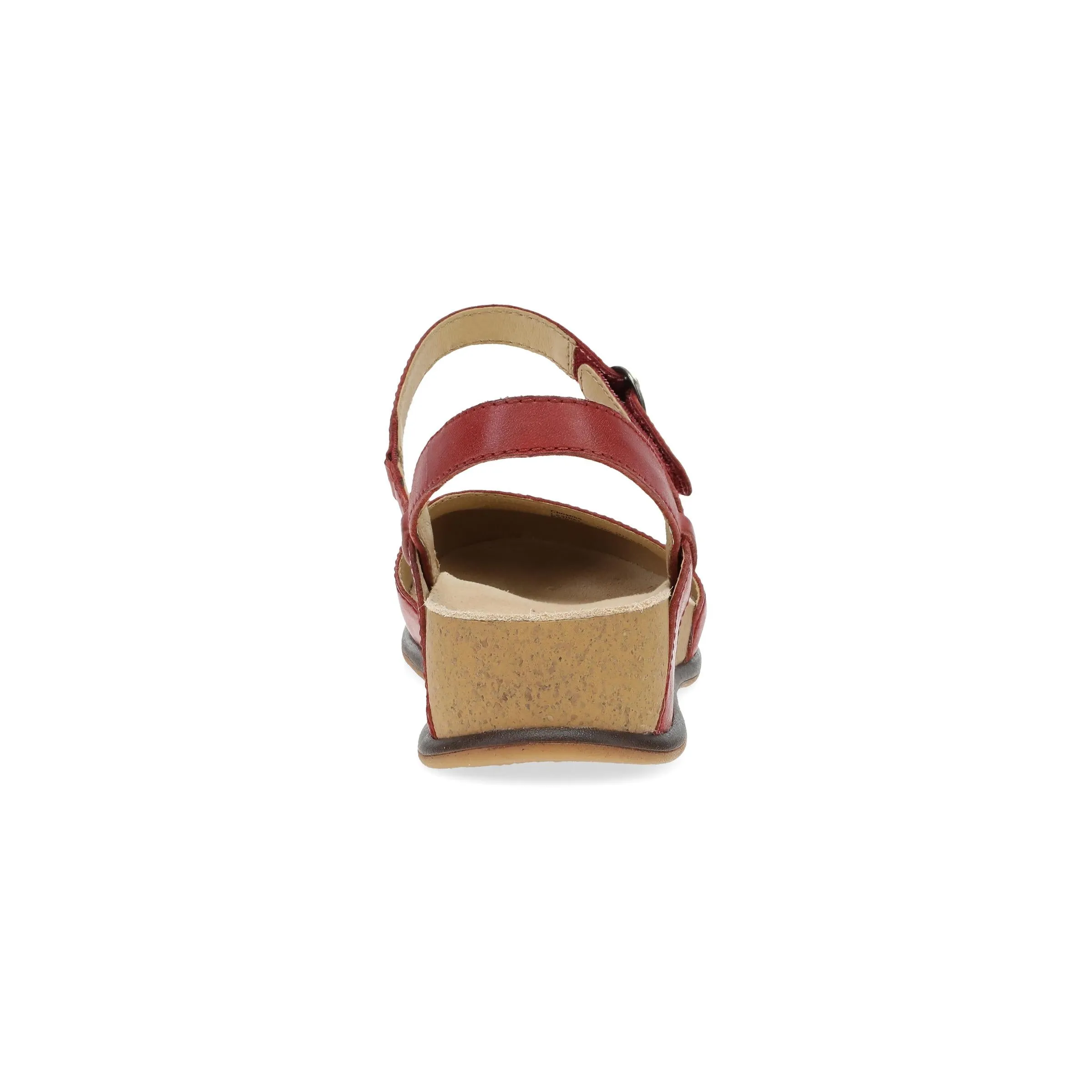 Christine Red Burnished Nappa Dansko