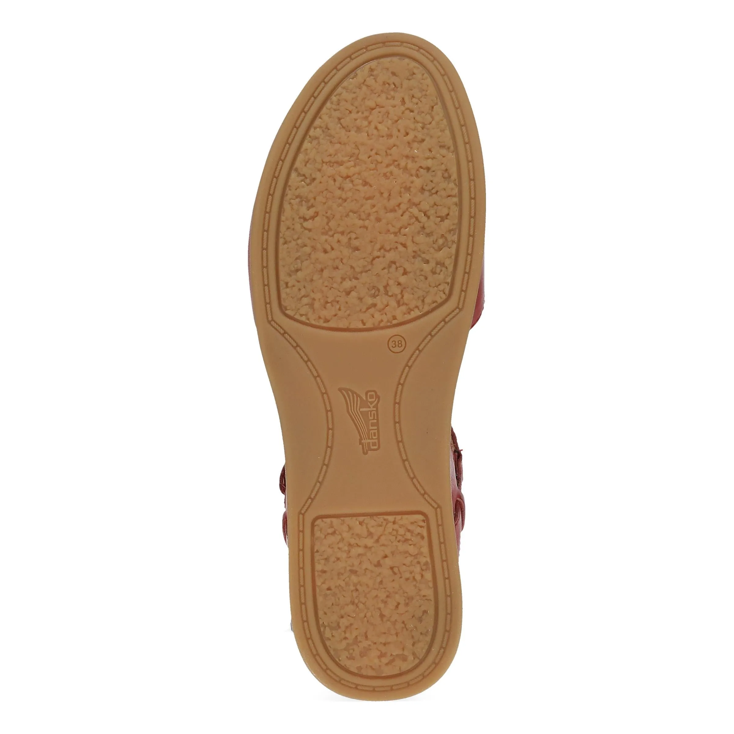 Christine Red Burnished Nappa Dansko