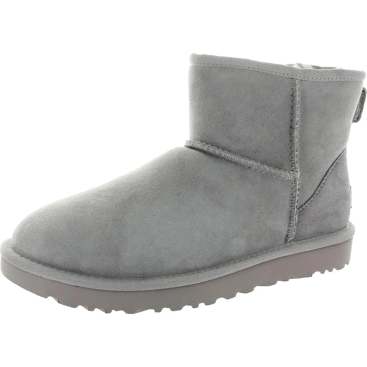 Classic Mini II Womens Suede Cold Weather Shearling Boots