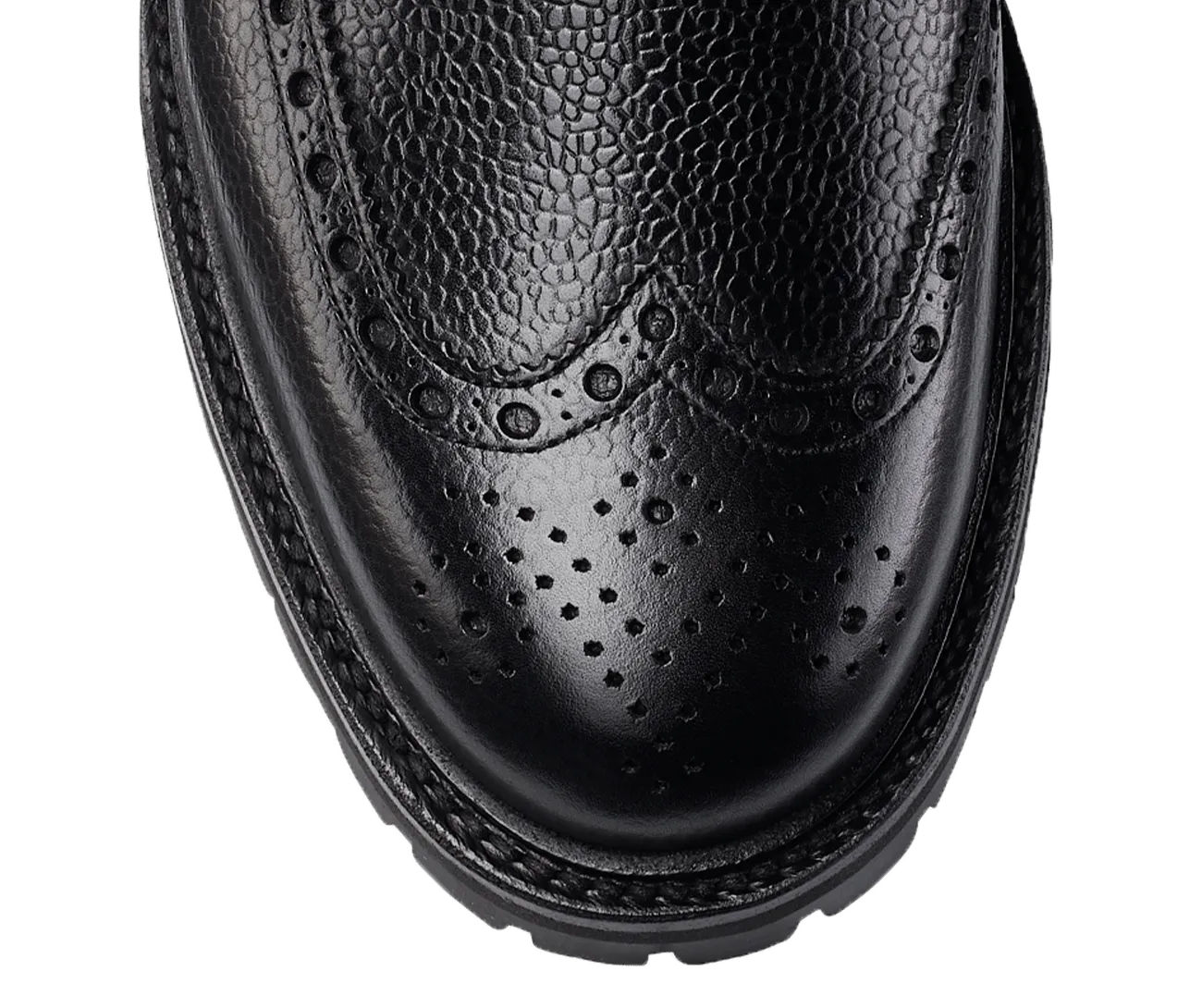 Crockett & Jones Islay Black Scotch Grain