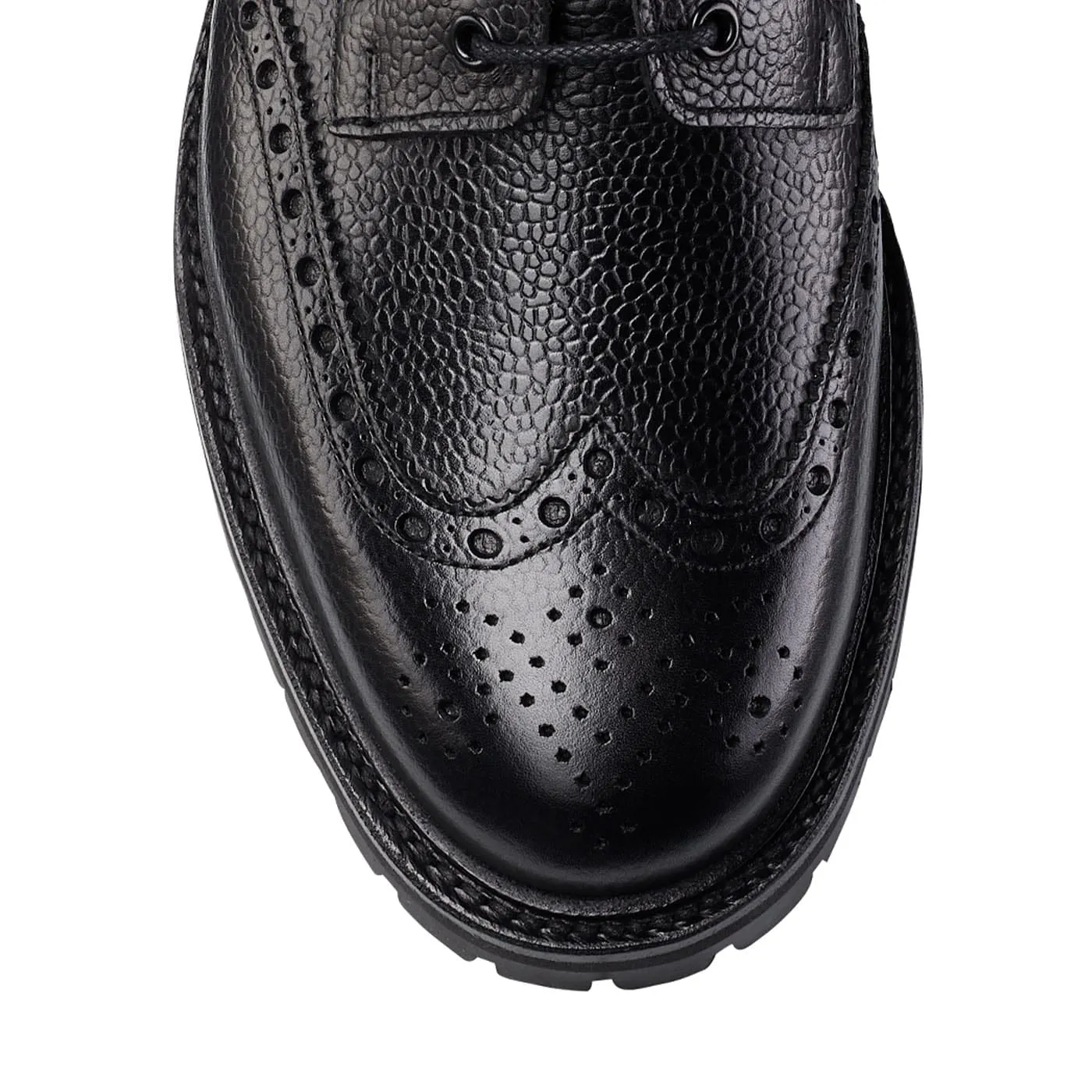 Crockett & Jones Islay Black Scotch Grain