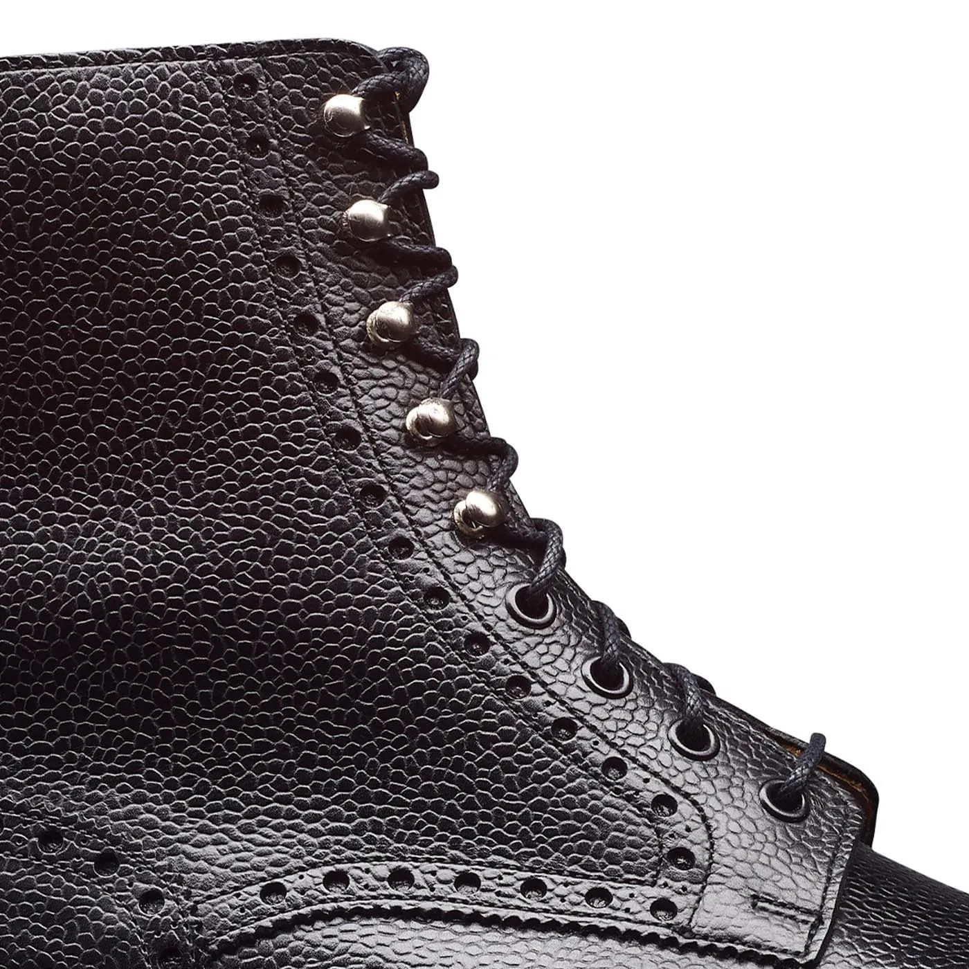 Crockett & Jones Islay Black Scotch Grain