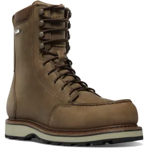Danner Men's Cedar River 8" Moc Toe Waterproof Hunt Work Boot -Brown- 14304