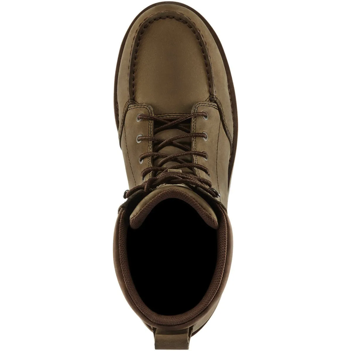 Danner Men's Cedar River 8" Moc Toe Waterproof Hunt Work Boot -Brown- 14304
