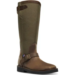 Danner Men's San Angelo 17" Square Toe Snake Hunt Boot -Brown- 42752