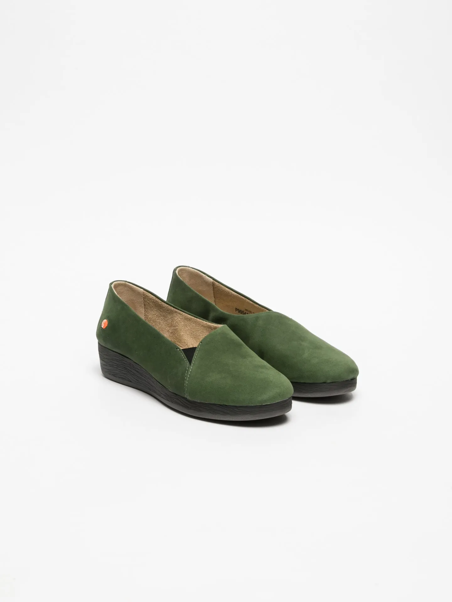 DarkGreen Wedge Shoes