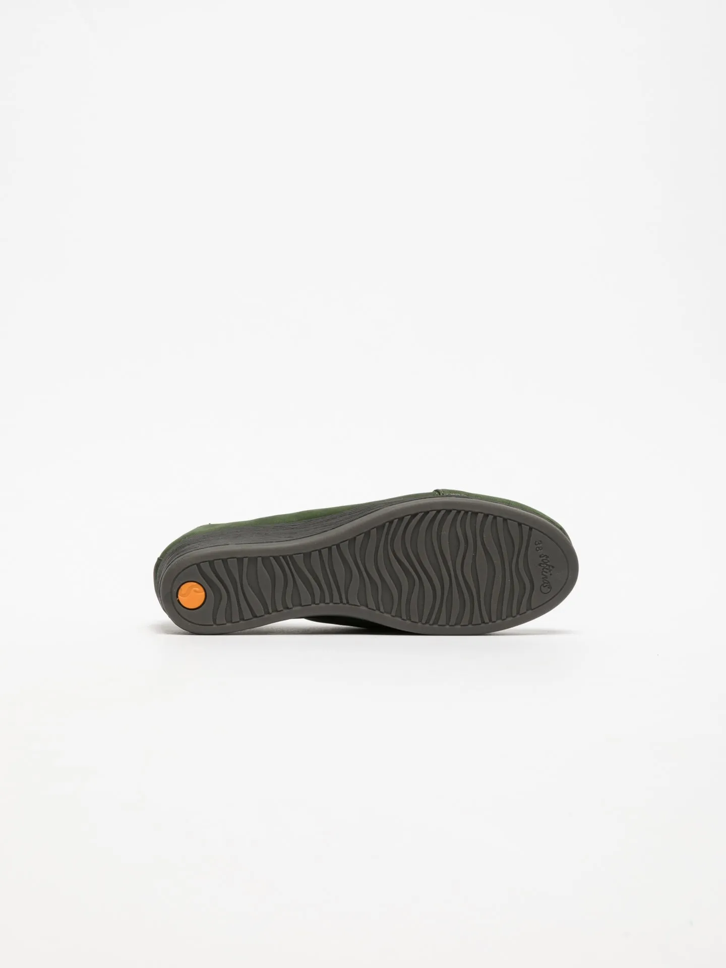 DarkGreen Wedge Shoes
