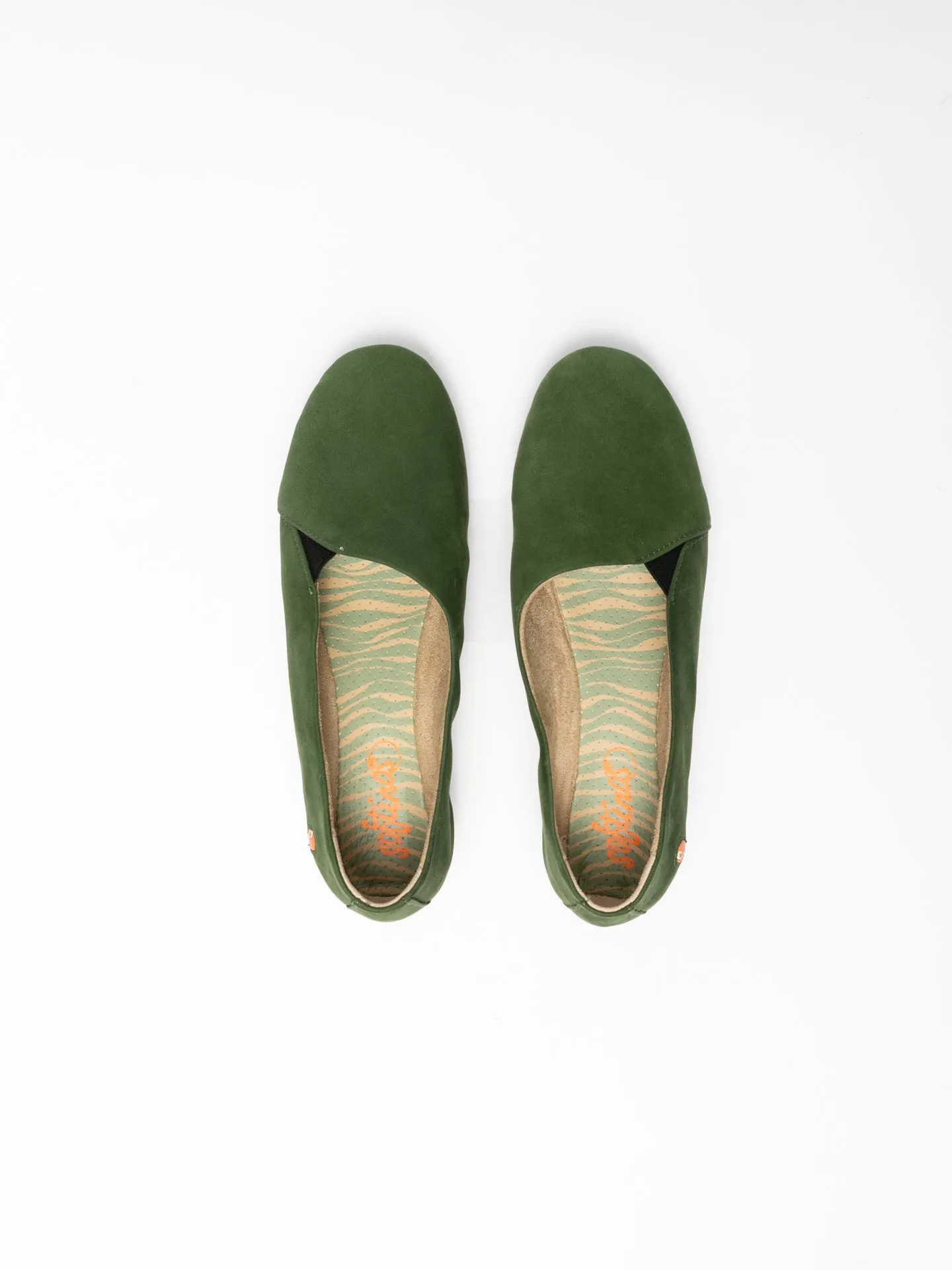 DarkGreen Wedge Shoes